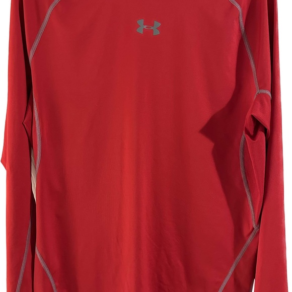 Under Armour Other - EUC Under Armour compression Heatgear, bright red and multiple logos